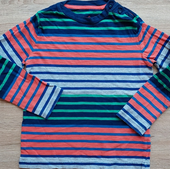 Mini Boden vguc/euc stripey tee 6-7 - Picture 2 of 15